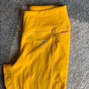 Gymshark yellow Dreamy leggings